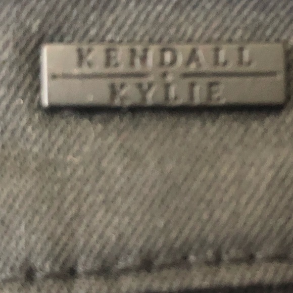 Kendall & Kylie🌹Black knee slit pants🌹 WOWfabric - Picture 12 of 15